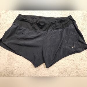 XL Black Nike Dri-fit Running Shorts
